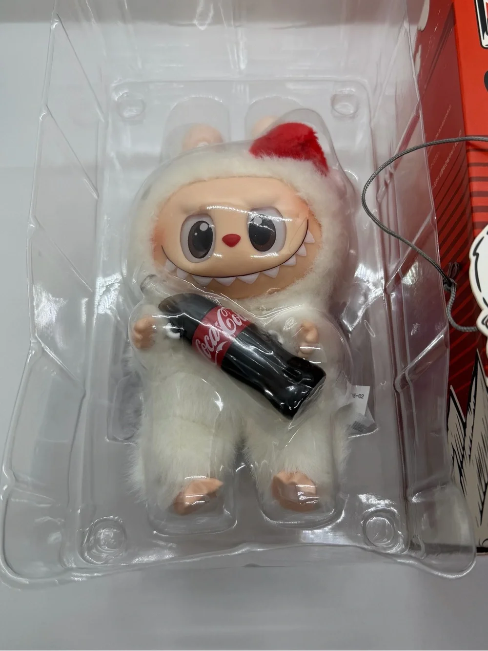 Pop Mart Labubu The Monsters Coca-Cola Discontinued Plush Pendant Surprise Shake